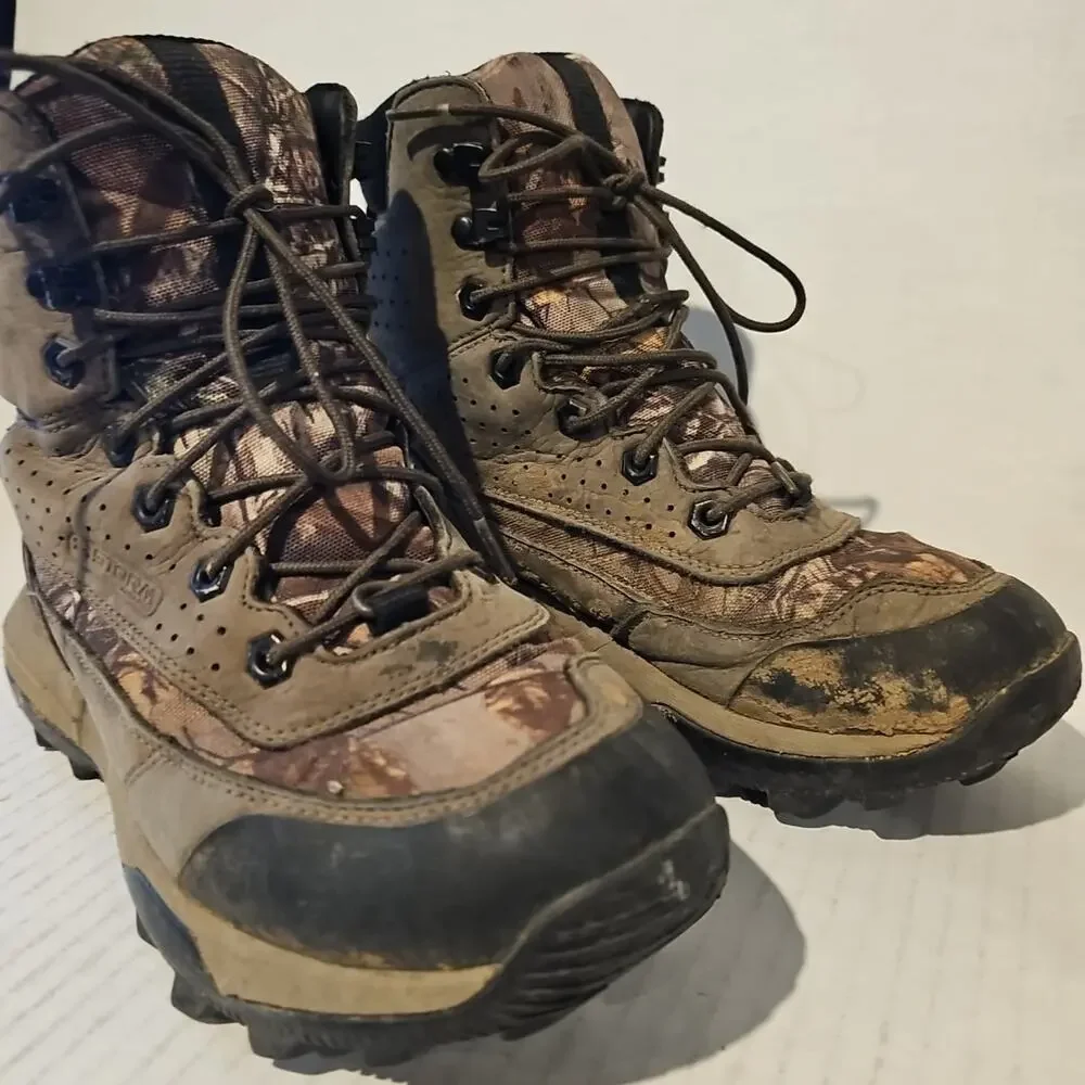 Under Armour Speed Freek Bozeman 2.0 Womens Hunting Boots Camo Size 7 Waterproof